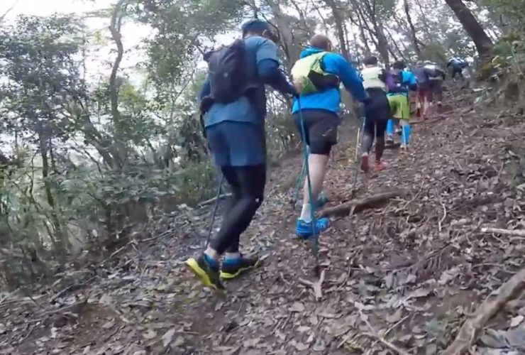 プロ山岳アスリート小川壮太トレランポール講習会
