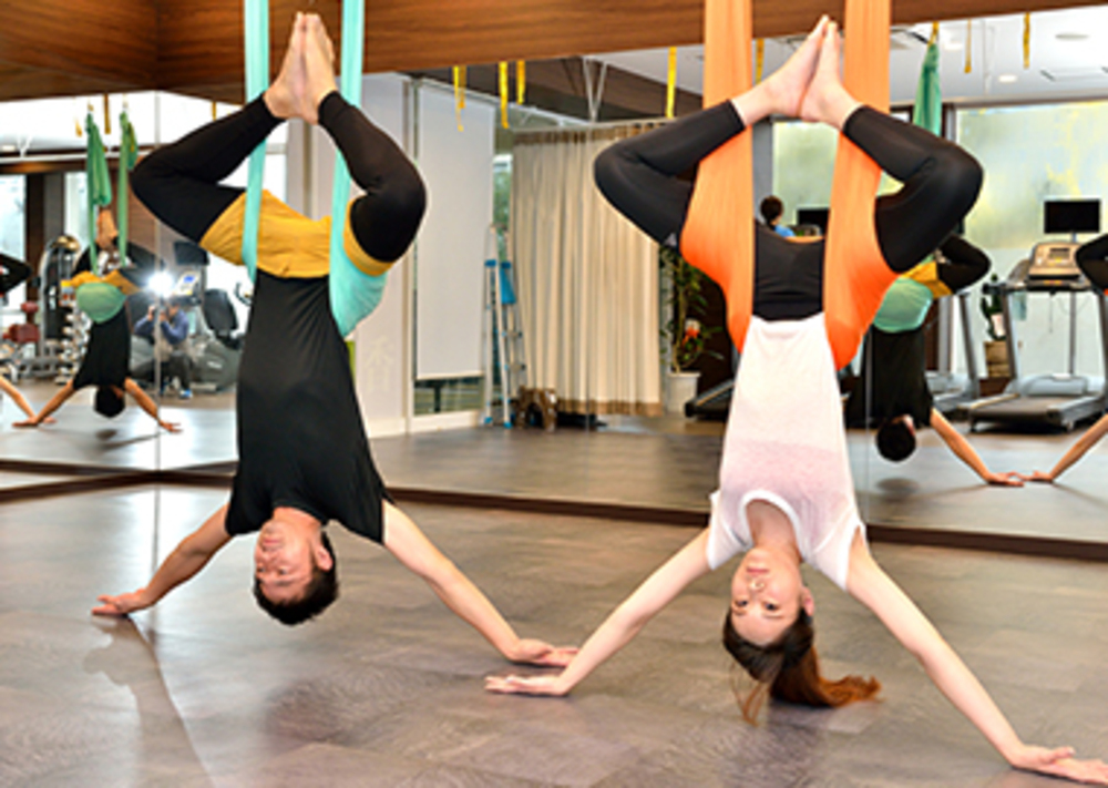 アットホームな雰囲気でお楽しみいただける空中ヨガ カルド石神井公園 アウトドアスポーツトレーニング 講習 情報が見つかるポータルサイト Training Greenfield